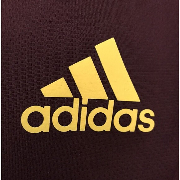 adidas Central Michigan Chippewas Adult Large 1/4 Zip LS Pullover Football NCAA - Picture 6 of 14